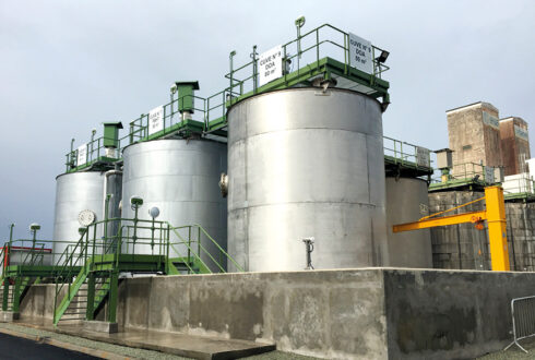 Impianto stoccaggio fluidi